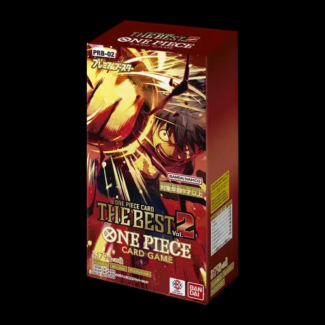 וואן פיס — ONE PIECE CARD THE BEST vol.2 PRB-02 — בוסטר בוקס יפני