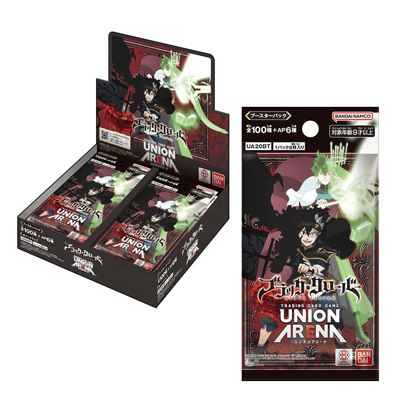 קלפי בלאק קלובר בוסטר בוקס יפני Union Arena — Black Clover UA20BT Booster Box